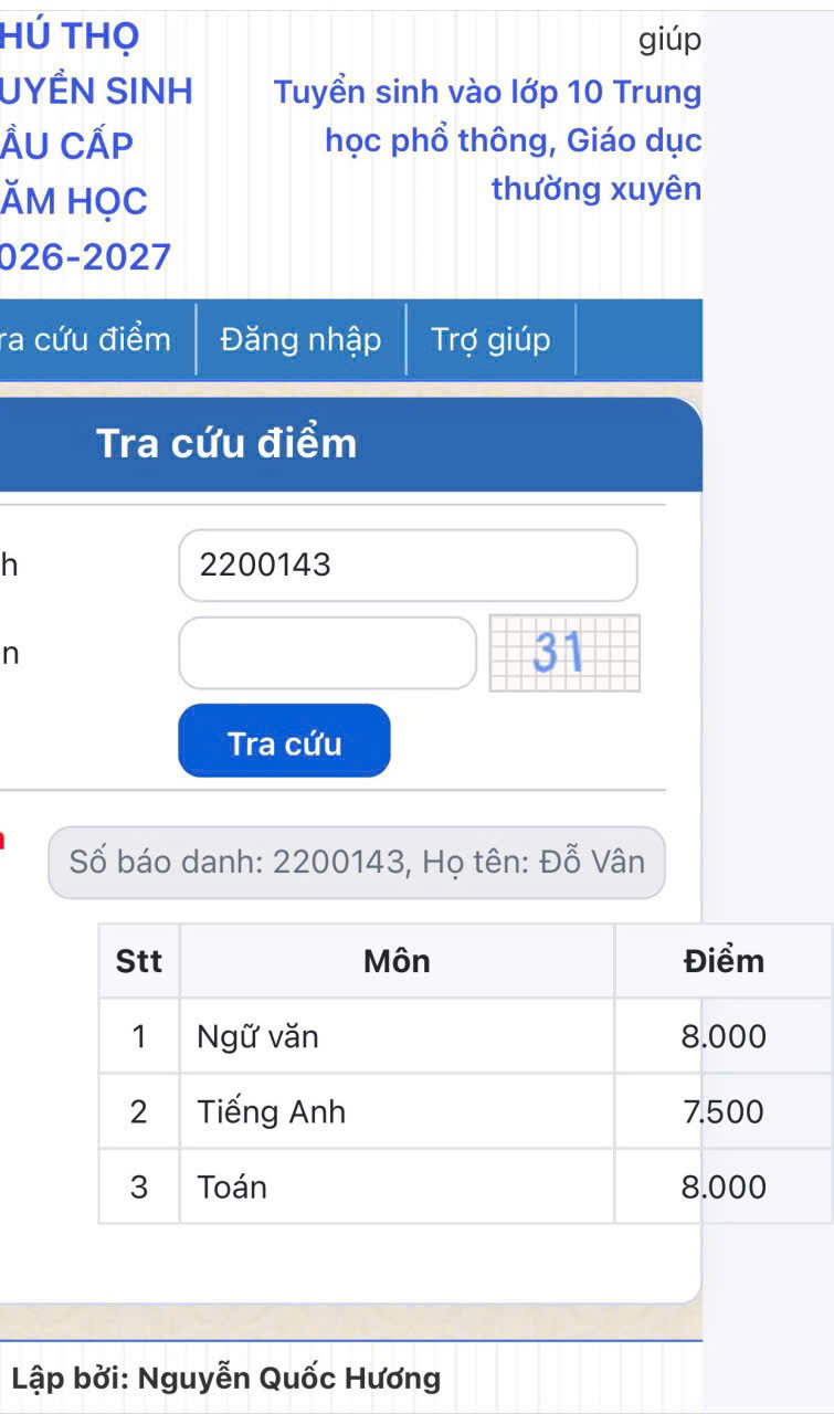Phản hồi phụ huynh 15