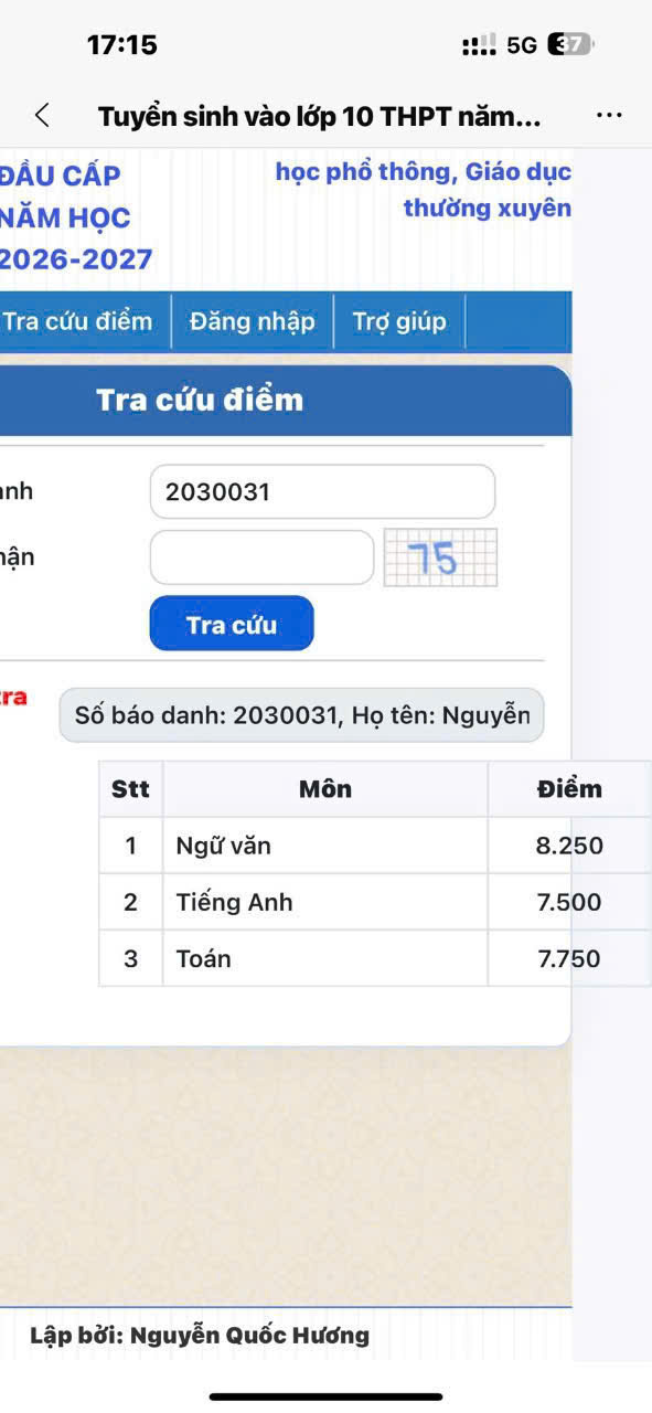 Phản hồi phụ huynh 16