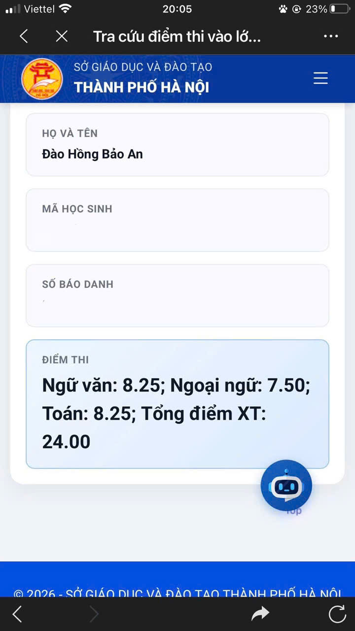 Phản hồi phụ huynh 21